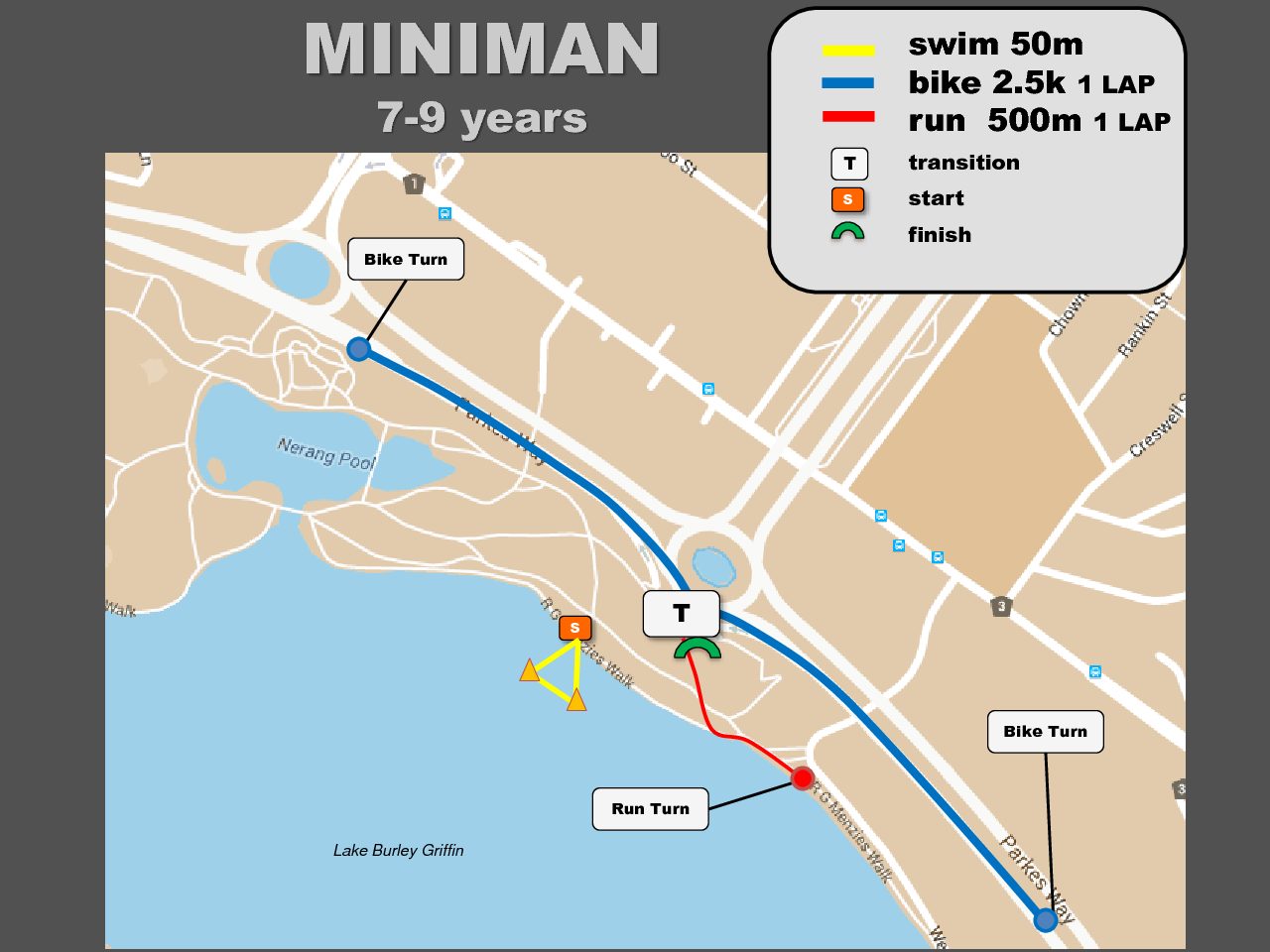 JFMT Miniman 7-9 Course Map