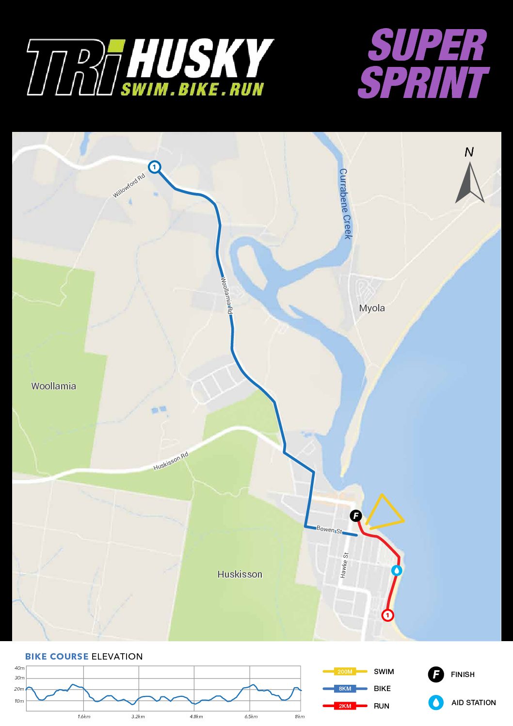 Husky-17-Super-Sprint-Map